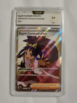 Carte Pokemon - Esprit Combatif d'Iris 180/159 - Aventures Ensemble EV09 PCA 9,5 - Image 1