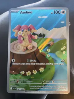 Audino 151/086 Near Mint S&V Black Bolt Illustration Rare Pokemon TCG - Image 1
