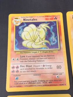 Old Pokemon Cards VINTAGE Rare Holo Collection WOTC 1999 Era Lot MP/HP - Image 2