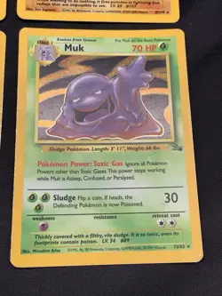 Old Pokemon Cards VINTAGE Rare Holo Collection WOTC 1999 Era Lot MP/HP - Image 5