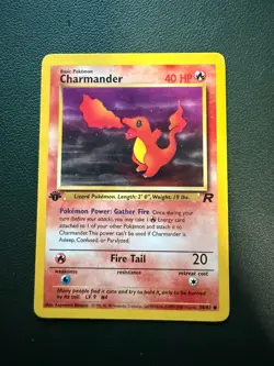 Pokemon Charmander #50 Team Rocket 1st Edition Regular Common LP - Image 3
