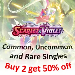 Pokemon Scarlet & Violet Base Set C/UC/R Multibuy Discount Pick & choose Singles - Image 1