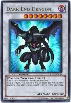 DARK END DRAGON ULTRA RARE JUMP-EN044 NM/LP YUGIOH! - Image 1