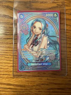 One Piece TCG Nefeltari Vivi EB03-024 SP Alternate Art Near Mint - Image 1