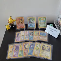 Complete Master Base Set 102/102 WOTC Vintage Pokemon Cards Charizard 1999 HOLO - Image 1
