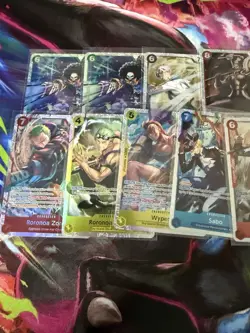 One Piece OP15 Adventure On Kami’s Island Secret Rare Lot Of 13 - Image 2