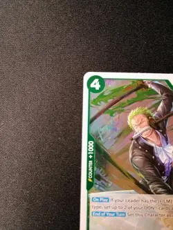 Roronoa Zoro OP13-037 Rare (Foil) - Carrying On His Will - Image 5