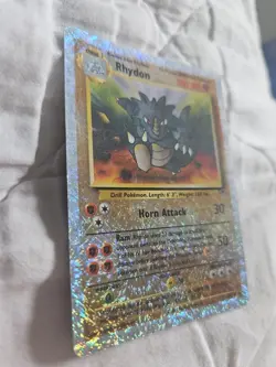 Rhydon 35/110 Legendary Collection Reverse Holo Pokemon Card - Image 2