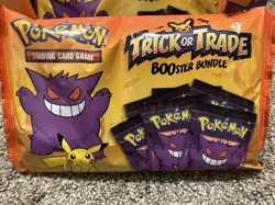 Pokemon TCG Booster Gengar Trick Or Trade Bundle - 120 Cards Halloween 2022 820650850783 - Image 1