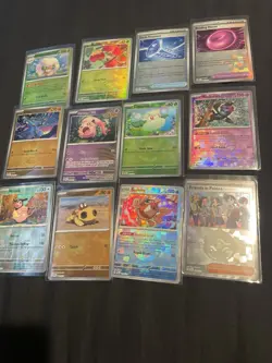Pokemon TCG Prismatic Evolutions Pokeball Bundle X12 Cards NM/M Condition - Image 1