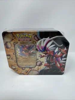 Pokemon Slashing Legends Koraidon EX Factory Sealed Tin 5 Booster Packs Card TCG - Image 2