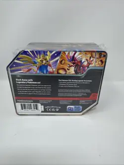 Pokemon Slashing Legends Koraidon EX Factory Sealed Tin 5 Booster Packs Card TCG - Image 4