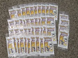 (Lot of 44) Pokemon TCG: 25th Anniversary General Mills Cereal Packs - Image 1