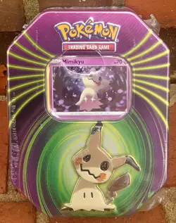 MIMIKYU Knockout Tin [2021] ft: 3pks & COSMOS Foil Promo Card Pokemon ☆NEW☆ - Image 1