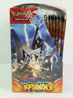 Scarlet & Violet Surging Sparks Booster Box SEALED WITH CASE TCG POKEMON - Image 5