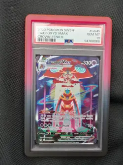 Pokemon - Deoxys VMAX (GG45/GG70) Sword & Shield: Crown Zenith - PSA 10 GEM MNT - Image 1