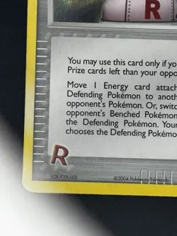 Pow! Hand Extension 85/109 EX Team Rocket Returns Reverse Holo Pokemon Card LP - Image 5