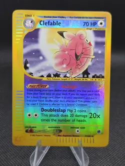 Clefable (Reverse Holo) 41/165 Pokemon Expedition - NM - Image 1