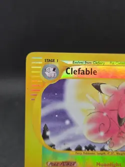Clefable (Reverse Holo) 41/165 Pokemon Expedition - NM - Image 2