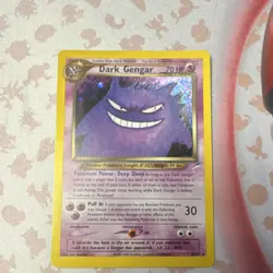 Pokemon Dark Gengar 6/105 Neo Destiny Holo Rare Unlimited English Card - Image 1