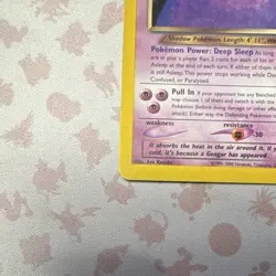 Pokemon Dark Gengar 6/105 Neo Destiny Holo Rare Unlimited English Card - Image 3