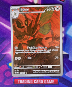Scizor 205/197 Illustration Rare Obsidian Flames Near Mint- Pokemon Card TCG - Image 1