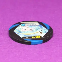 Lapras Pokemon Battrio Coin Lv.23 V01-045 2011 Vintage Nintendo Japanese F/S - Image 3