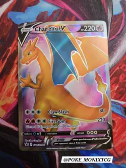 Charizard V SWSH050 (NM) - Sword & Shield Black Star Promo - Pokemon TCG - Image 1