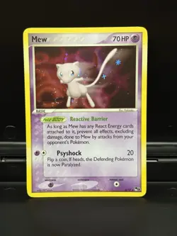 Pokemon Mew POP Series 4 004/017 Holo Rare 70 HP 2006 - Image 1