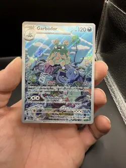 Garbador 204/182 Pokemon TCG Paradox Rift Illustration Rare - Image 1