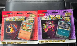 Ascended Heroes Tech Sticker Collection Set of 2 Pokemon SEALED - Image 1