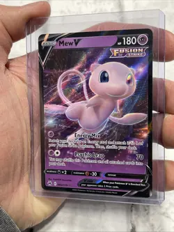 MEW V 060/159 HOLO RARE V CROWN ZENITH POKEMON HOLO NM Near Mint Pokemon TCG - Image 2