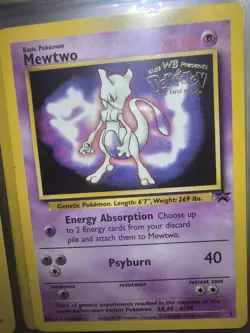 Pokemon Mewtwo Electabuzz Dragonite Kids WB Promo Lot 1999 - Pokemon TCG - Image 1