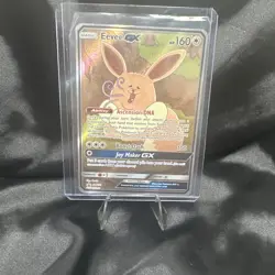 Eevee GX - SM233 - Full Art Promo Black Star Ultra Rare Holo - Pokemon Card MP - Image 1