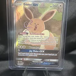 Eevee GX - SM233 - Full Art Promo Black Star Ultra Rare Holo - Pokemon Card MP - Image 2