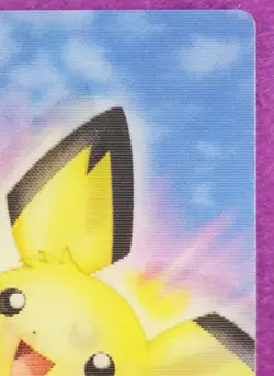 Pichu Brothers Lenticular Pokemon Zukan 3D Card Vintage Nintendo Japanese F/S - Image 3