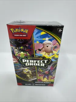 Pokemon Mega Evolution Perfect Order Booster Bundle Box Sealed Rare Brand New - Image 1