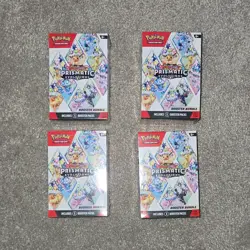 Lot of 4 - Pokemon TCG Prismatic Evolutions Booster Bundles - Image 1