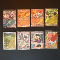 Pokemon TCG Mixed Lot 8 Cards Destined Rivals English - Image 1