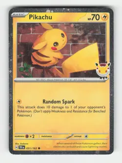 Pikachu (Pokemon Day 2026) Miscellaneous Cards & Products (MCAP) 051/162 Holo... - Image 1