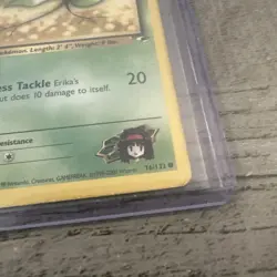 Erika’s Bellsprout 76/132 1st Edition Gym Heroes Mp Pokemon Card OC NICE SEE PIC - Image 5