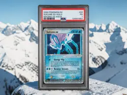 2004 POKEMON EX TEAM MAGMA VS TEAM AQUA #94 SUICUNE EX-HOLO PSA 1 - Image 1