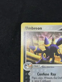 Umbreon 24/100 Sandstorm Non-Holo Vintage Pokemon Card 2003 - Image 3