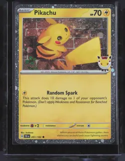 Pikachu (Pokemon Day 2026) Holo Common Miscellaneous Cards & Products 051/162 NM - Image 1