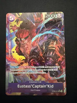Eustass"Captain"Kid (Alternate Art) OP05-074 Awakening of the New Era Foil - Image 1