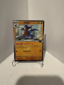 Cynthia’s Garchomp Ex 204 Black Star Promo, Gible, Gabite Cosmos Holo 3 Card Set - Image 4