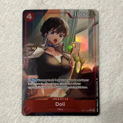 One Piece CCG Doll OP11-008 Alt Art English R - Image 1