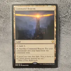 MTG Command Beacon #349 Commander Legends Normal R NM Magic Card - Image 1