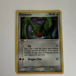 Pokemon Rayquaza 003/017 POP Series 1 Holo Rare 80 HP English Card - Image 1