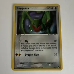 Pokemon Rayquaza 003/017 POP Series 1 Holo Rare 80 HP English Card - Image 2
